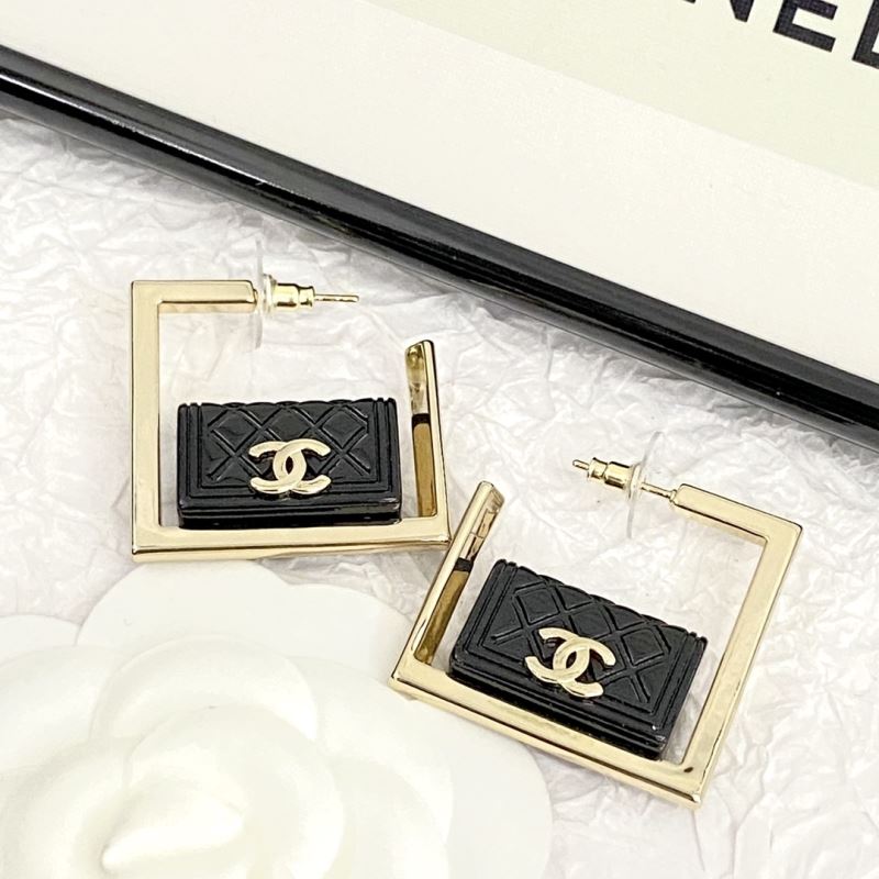 Ch*el earrings
